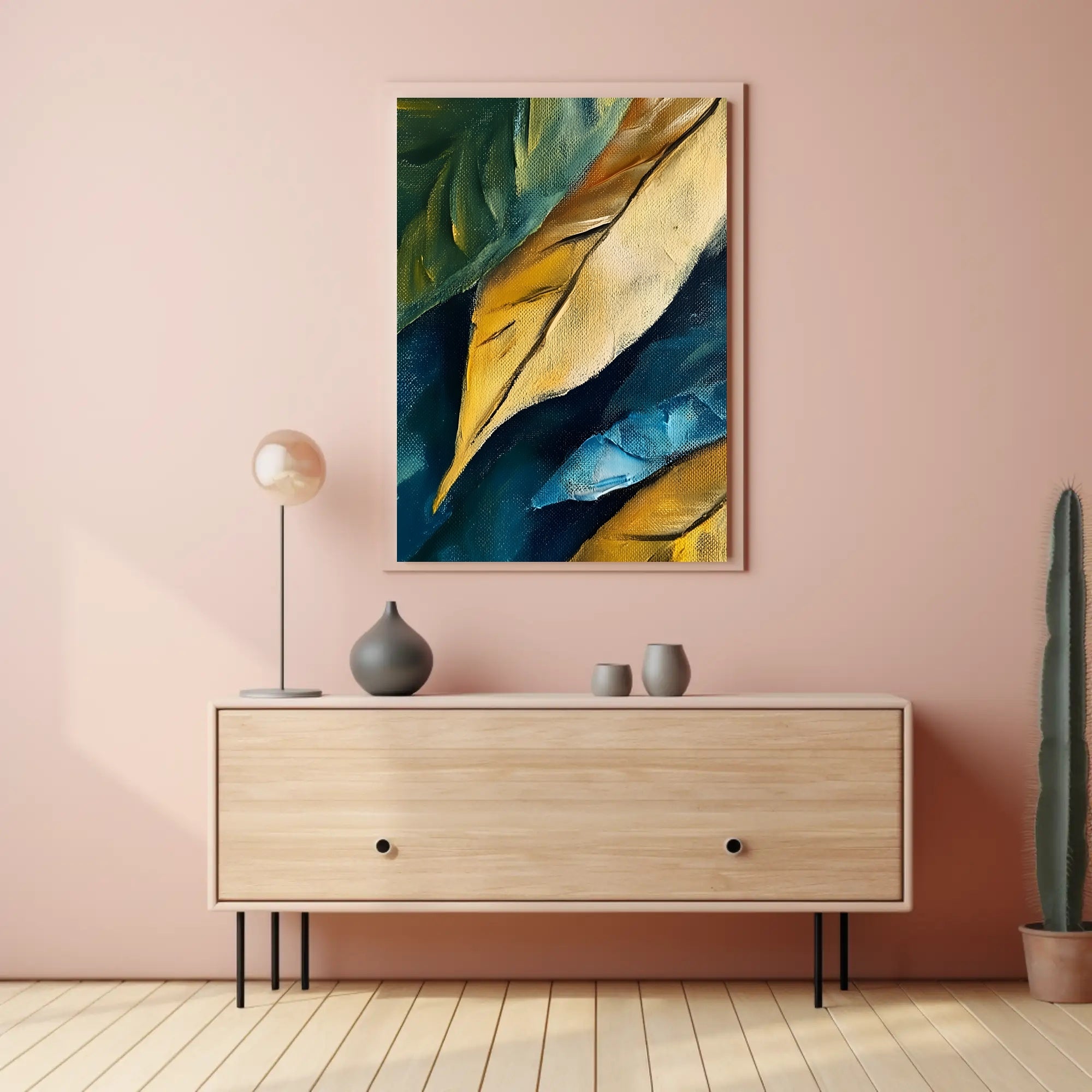 Abstract Colorful Canvas Poster Wall Art Print