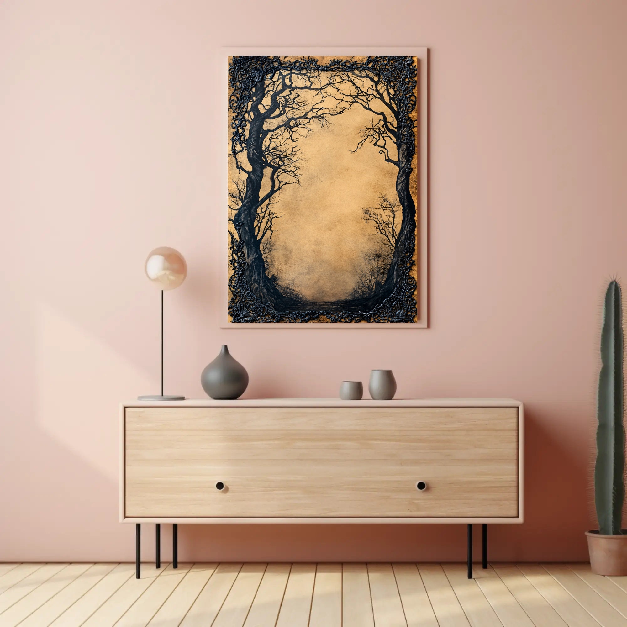 Enchanted Forest Frame Poster