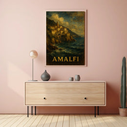 Amalfi Coastline Poster