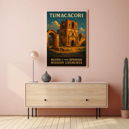 Tumacácori Ruins Of Spanish Mission Poster