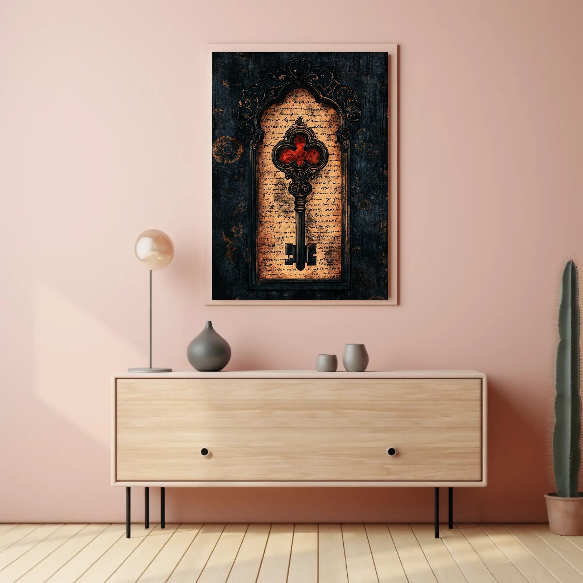 The Ornate Key Poster