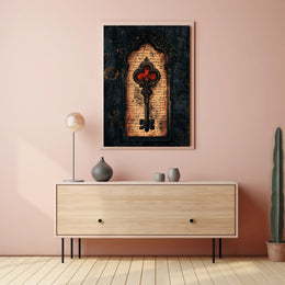 The Ornate Key Poster