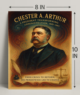 Chester A. Arthur A President Transforming Administration Poster PosterGoat