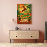 Reindeer Basketball Extravaganza Poster