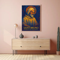 Saint Bruno Founder of the Carthusians Poster