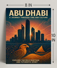Abu Dhabi Heritage Meets Modernity Urban or Cityscape Poster