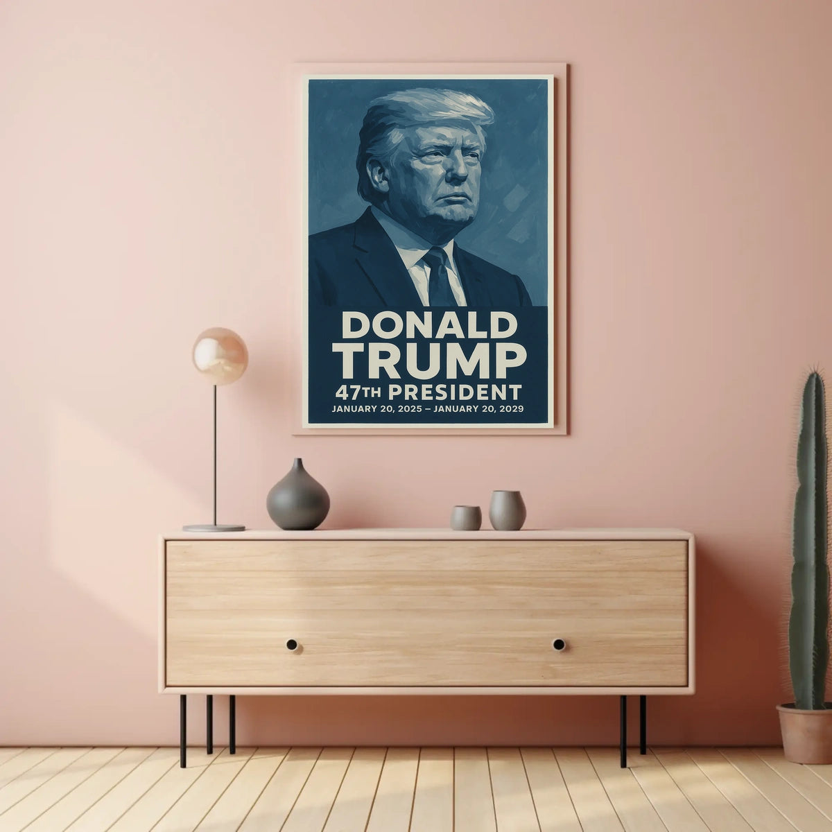Donald Trump 47th President Poster