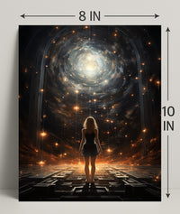 Journey To The Cosmic Vortex Poster PosterGoat