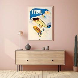 Winter In Tyrol Poster