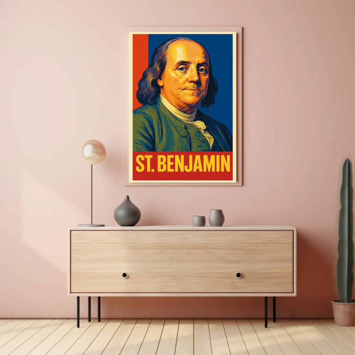St. Benjamin Poster