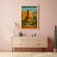 Wadi DoAn, Yemen A Journey Through Poster