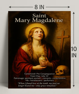 Saint Mary Magdalene Poster PosterGoat