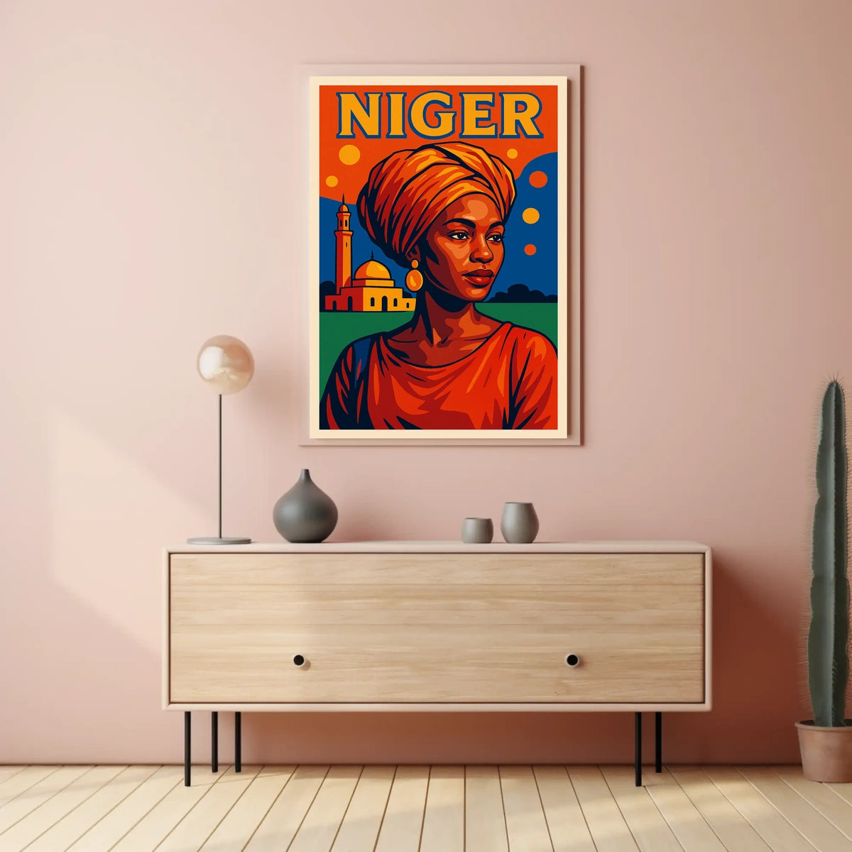 Niger Cultural Heritage Poster