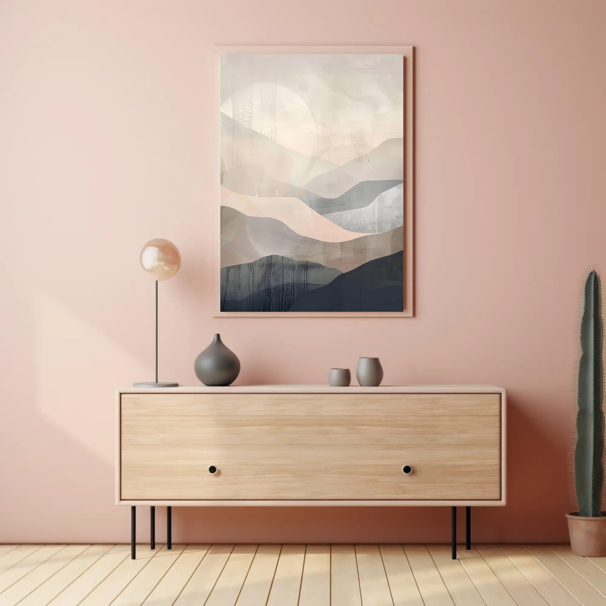 Abstract Landscape Poster