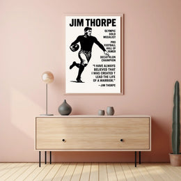 Celebrating Jim Thorpe A Legendary Athlete Jim Thorpe Poster