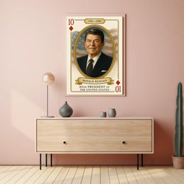 Ronald Reagan 40th President United States History Poster