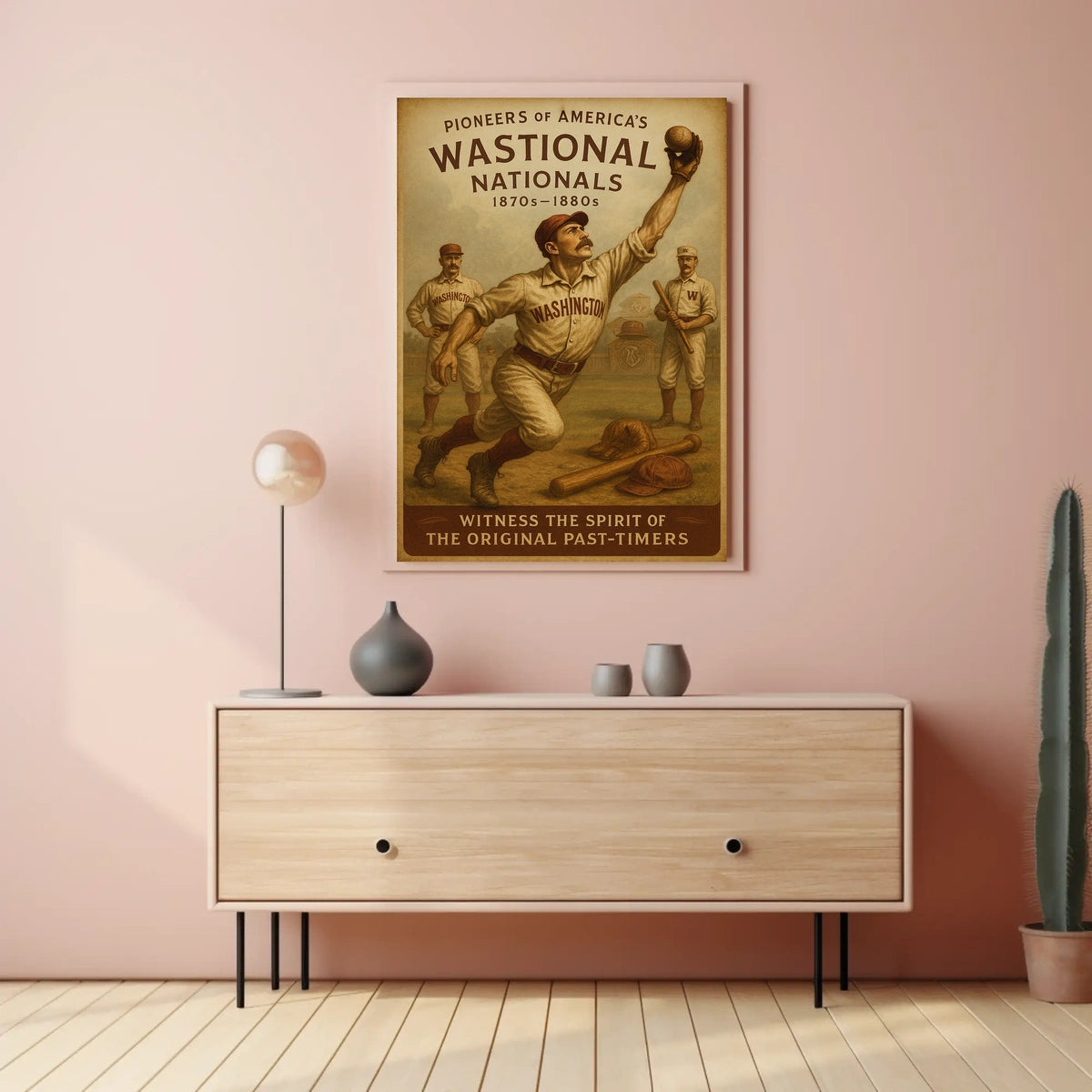Pioneers Of AmericaS Baseball Poster
