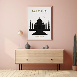 Taj Mahal Agra, India Poster PosterGoat