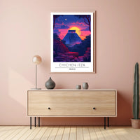 Chichen Itza Majestic Scene Cultural or Heritage Poster