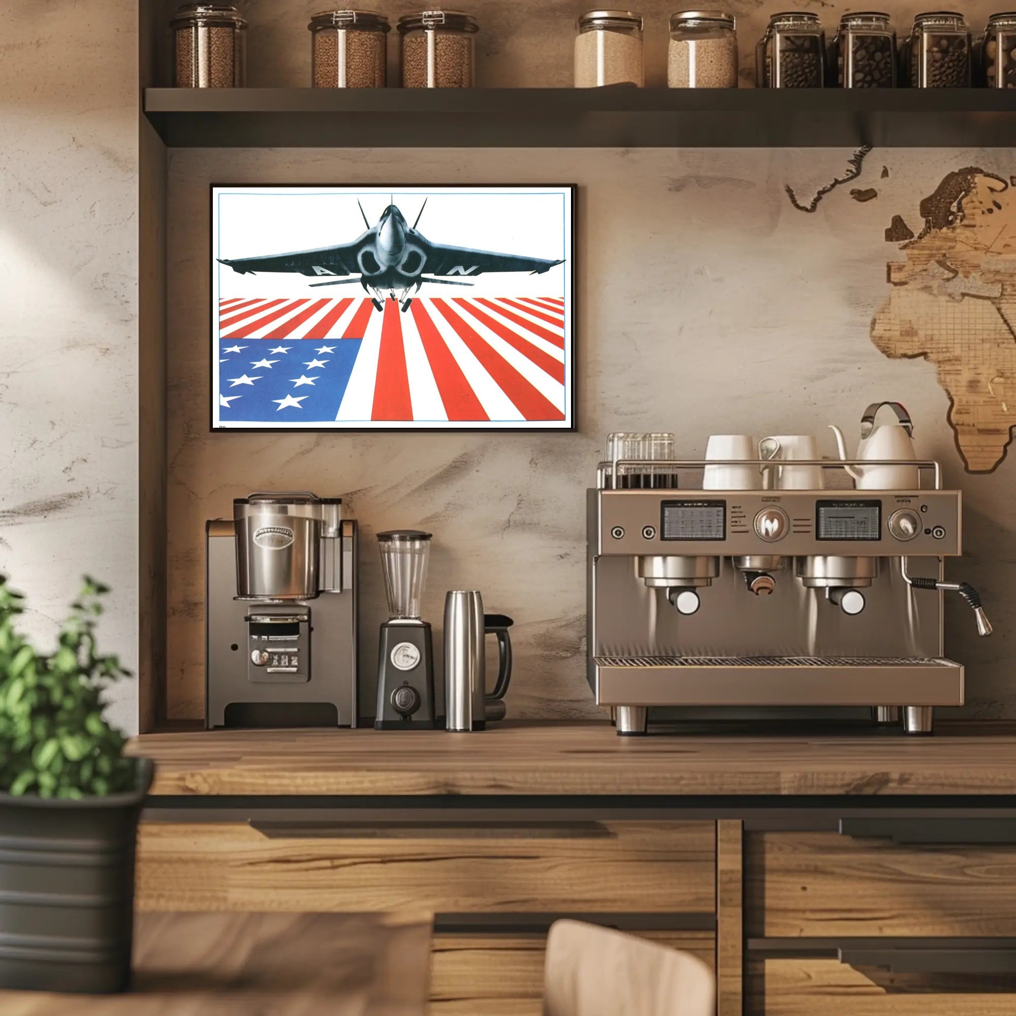 Patriotic Flight Poster
