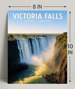Victoria Falls Poster PosterGoat