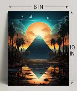 Celestial Reflections Poster