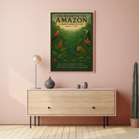 The Heart of the Amazon A Sanctuary of Life Poster