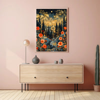 Enchanted Nightscape Wall Art Print