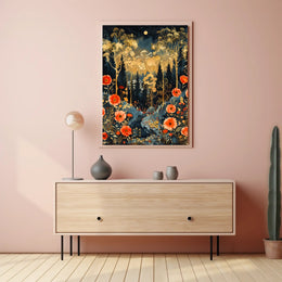 Enchanted Nightscape Wall Art Print