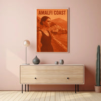Amalfi Coast Serenity Poster Wall Art Print for Decor