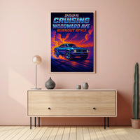 Cruising Woodward Ave 2025 Poster