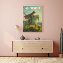 Saint George The Dragon Slayer Poster