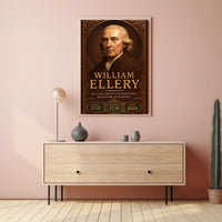William Ellery Historical Figure Poster