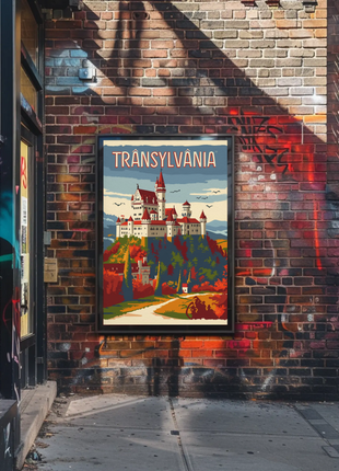 Transylvania Vintage Poster