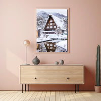 Winter in Shirakawa-go Poster