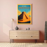 Viva México Discover the Heart of Tradition Poster PosterGoat