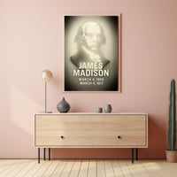 James Madison 4Th President Poster