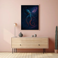 Cosmic Octopus Poster
