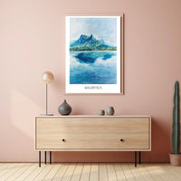Mauritius Landscape Poster