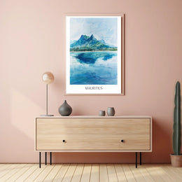 Mauritius Landscape Poster