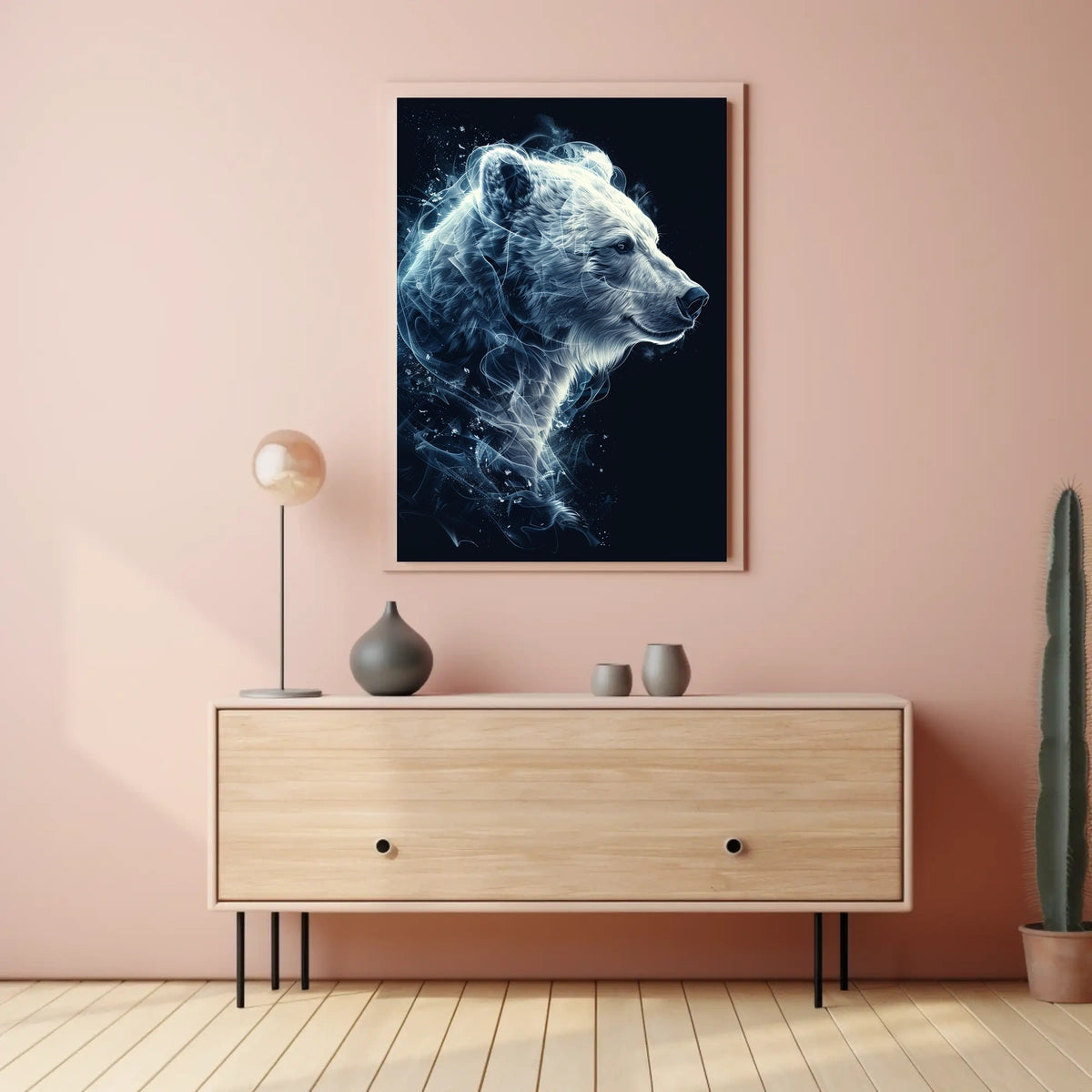 Ethereal Bear Poster
