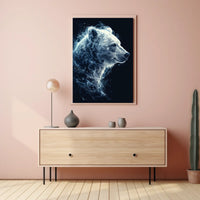 Ethereal Bear Poster