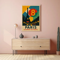 Paris Champs-Élysées Poster