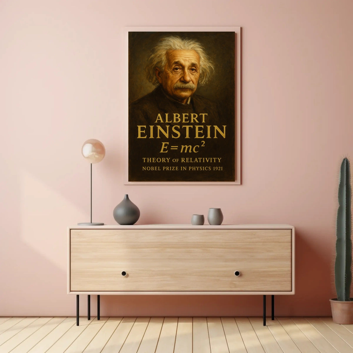 Albert Einstein Theory Of Relativity Poster