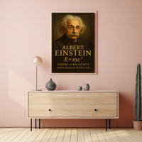 Albert Einstein Theory Of Relativity Poster