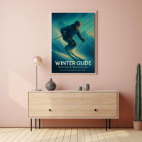 Winter Glide Poster