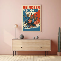 Reindeer Soccer Extravaganza Poster