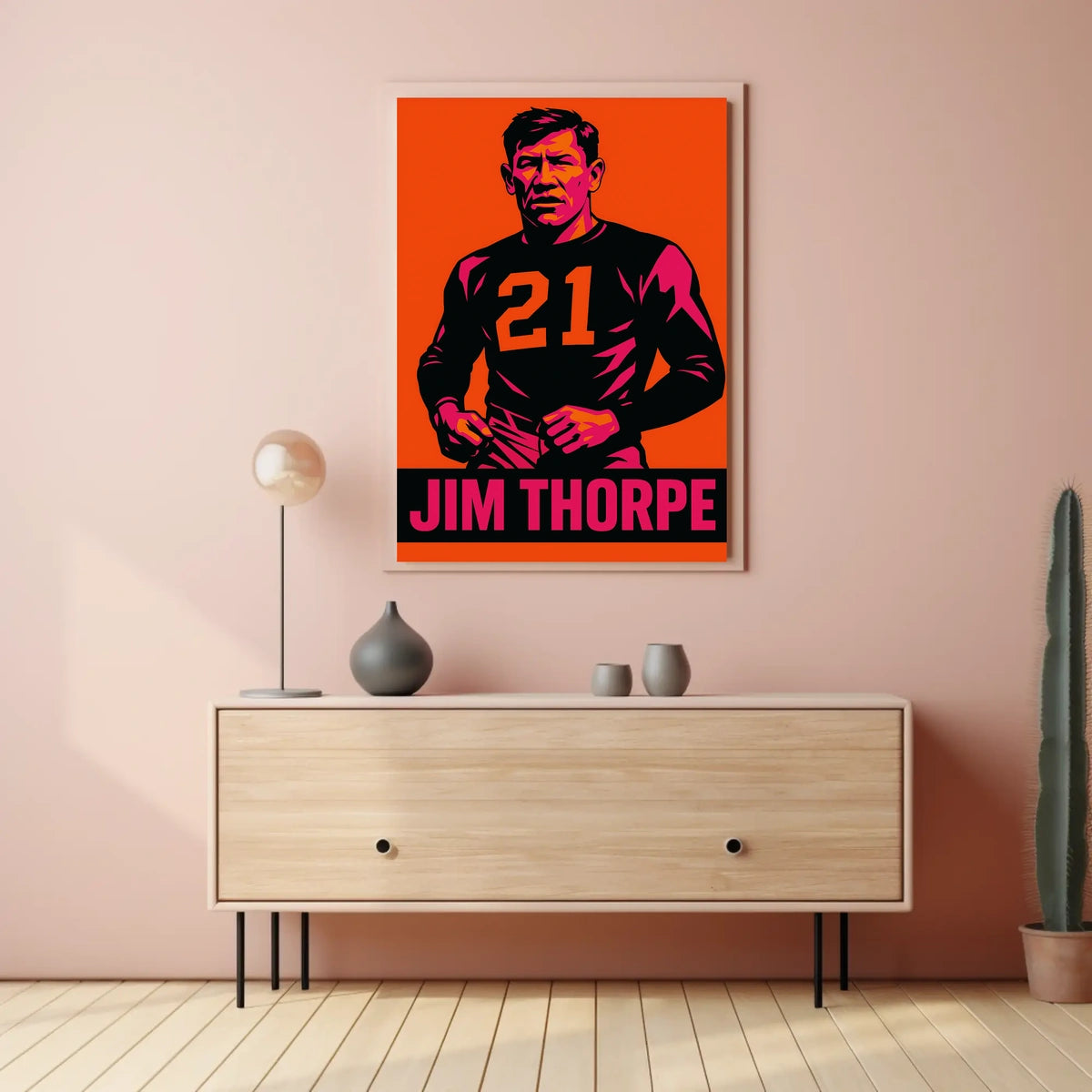 Jim Thorpe Tribute Poster
