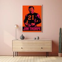 Jim Thorpe Tribute Poster