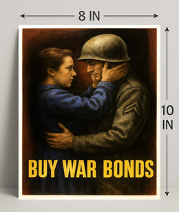 Buy War Bonds Poster PosterGoat